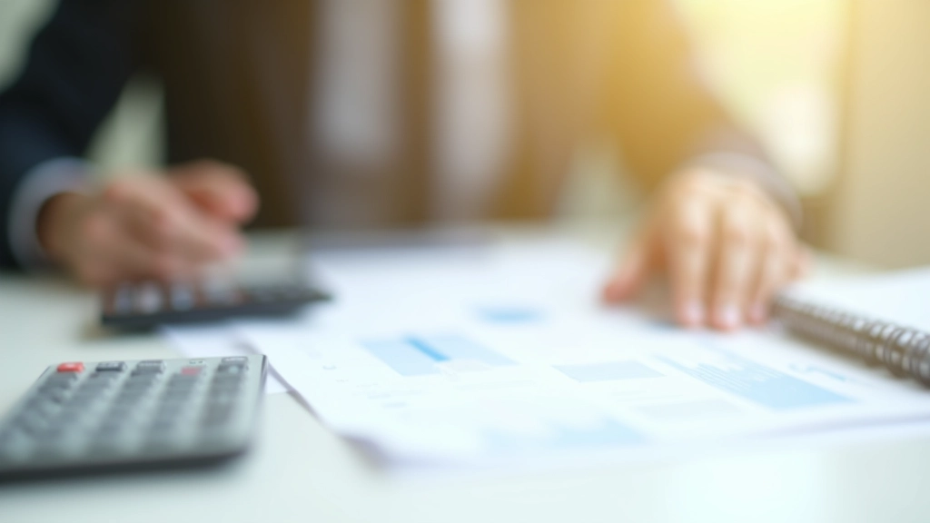 Documents financiers et calculatrice montrant les conditions d'épargne populaire