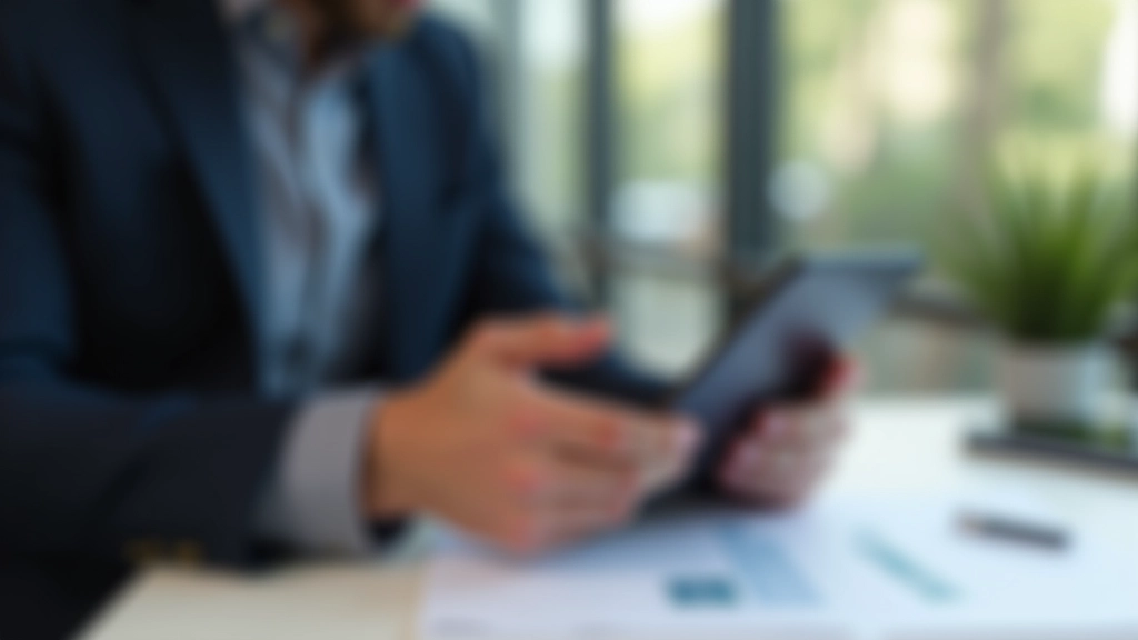 Personne consultant ses comptes bancaires sur tablette avec documents financiers